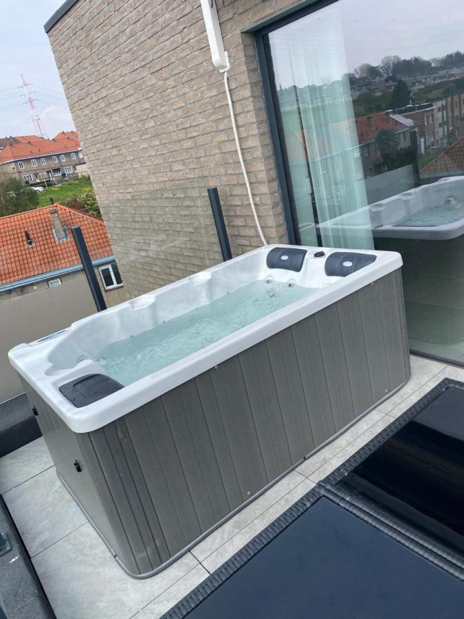 Liege Luxe & Jacuzzi Sous Les Etoiles Appartement Saint-Nicolas  Buitenkant foto